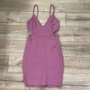 Pink Cutout Bodycon
